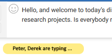 Real-time typing detection